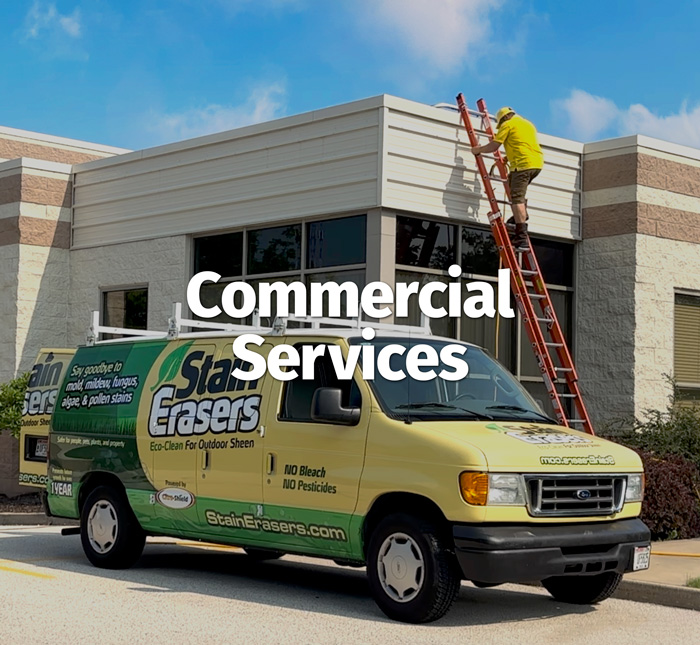 Image of Commercial Exterior Cleaning Service